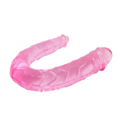 Podwójne dildo dwie końcówki sex lesbijski 29,8 cm